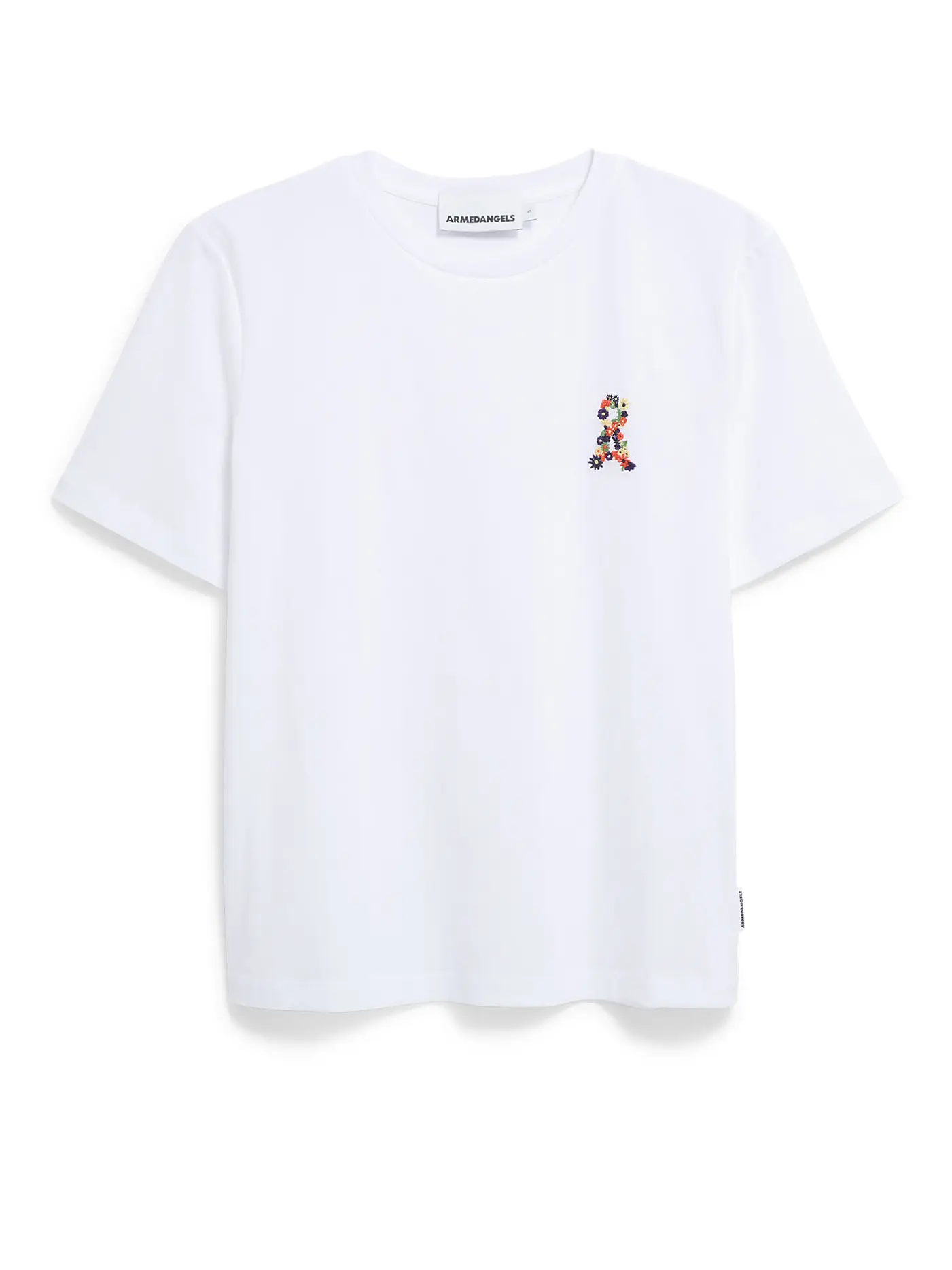 ARMEDANGELS | T-Shirt LUALAA FLOWER | weiss